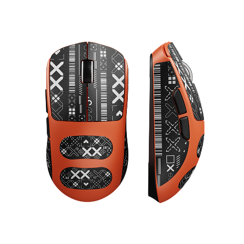X23 Gaming Mouse x23 pro lava orange.png